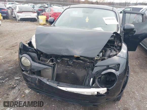 2014 Nissan Juke S with VIN JN8AF5MR1ET351423, listed as a IAAI auction lot 41581183 with 100,528 mi miles. Bid and sale history available at carsss.com. Image 6.