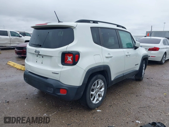 2017 Jeep Renegade Altitude with VIN ZACCJABB7HPF06154, listed as a IAAI auction lot 41441567 with 124,074 mi miles and . Bid and sale history available at DreamBid. Image 4.