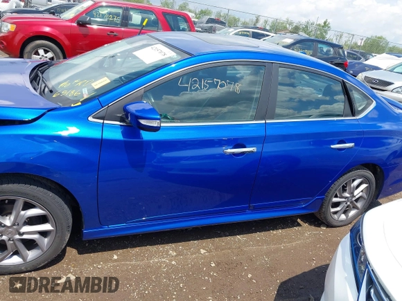 2015 Nissan Sentra SR with VIN 3N1AB7AP9FY362400, listed as a IAAI auction lot 42157078 with 65,186 mi miles and . Bid and sale history available at DreamBid. Image 15.