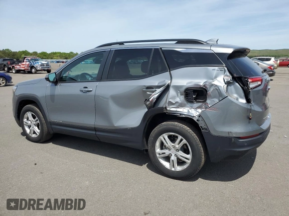 2023 GMC Terrain SLE z VIN 3GKALTEG3PL123568, wystawiony jako Copart lot #57626465 z przebiegiem 23 302 mil mil oraz Szkoda całkowita • Salvage title. Historia ofert i sprzedaży dostępna na DreamBid. Obrazek 2.