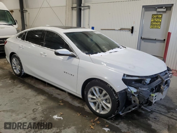 2017 Chevrolet Malibu Hybrid with VIN 1G1ZJ5SU1HF233758, listed as a Copart auction lot 45371465 with 99,521 mi miles and Clean Title. Bid and sale history available at DreamBid. Image 4.