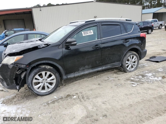 2015 Toyota RAV4 Limited with VIN 2T3DFREV4FW341074, listed as a Copart auction lot 88592145 with 97,701 mi miles and Salvage Title. Bid and sale history available at carsss.com. Image 1.