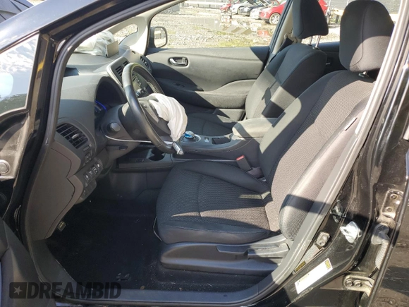 2015 Nissan LEAF SV with VIN 1N4AZ0CPXFC301259, listed as a Copart auction lot 64175343 with 68,143 mi miles. Bid and sale history available at carsss.com. Image 7.