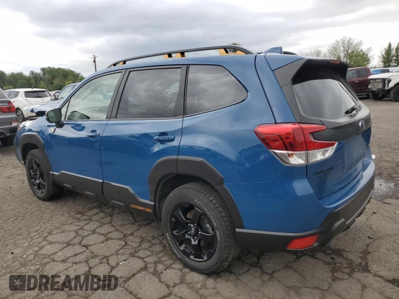 2022 Subaru Forester Wilderness with VIN JF2SKALC0NH495261, listed as a Copart auction lot 57078315 with 19,825 mi miles and Salvage title. Bid and sale history available at DreamBid. Image 2.