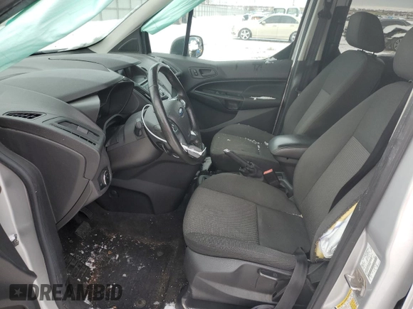 2017 Ford Transit Connect XL with VIN NM0GE9E76H1334045, listed as a Copart auction lot 47665785 with 62,176 mi miles and Salvage title. Bid and sale history available at DreamBid. Image 7.