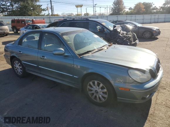 2004 Hyundai Sonata GLS with VIN KMHWF35H94A084971, listed as a Copart auction lot 80208824 with 154,325 mi miles and Clean Title. Bid and sale history available at carsss.com. Image 4.