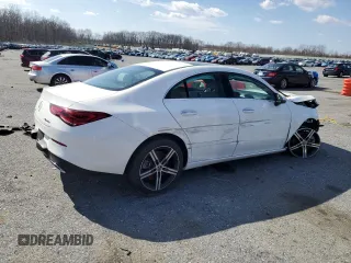 2021 Mercedes-Benz CLA with VIN W1K5J4HB4MN187175, listed as a Copart auction lot 50363045 with 30,034 mi miles and Clean Title. Bid and sale history available at carsss.com. Image 3.