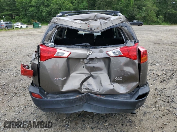 2013 Toyota RAV4 XLE with VIN JTMRFREV2DD045342, listed as a Copart auction lot 63232655 with 103,238 mi miles and Clean title. Bid and sale history available at DreamBid. Image 6.
