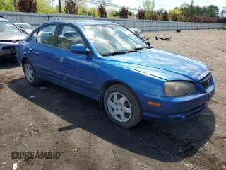 2005 Hyundai Elantra GLS z VIN KMHDN46D15U063723, wystawiony jako Copart lot #56113495 z przebiegiem 115 513 mil mil oraz Szkoda całkowita • Salvage title. Historia ofert i sprzedaży dostępna na DreamBid. Obrazek 4.
