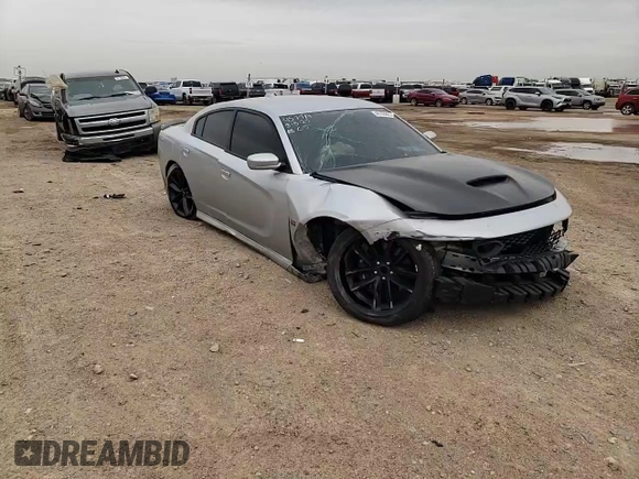 2019 Dodge Charger Scat Pack with VIN 2C3CDXGJ9KH742490, listed as a Copart auction lot 48196865 with 18,861 mi miles and Salvage title. Bid and sale history available at DreamBid. Image 10.