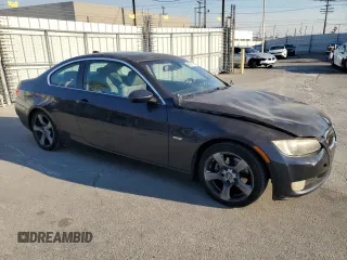 2007 BMW 3 Series 328xi with VIN WBAWC33557PD07501, listed as a Copart auction lot 88300785 with 139,389 mi miles and Salvage Title. Bid and sale history available at DreamBid. Image 4.