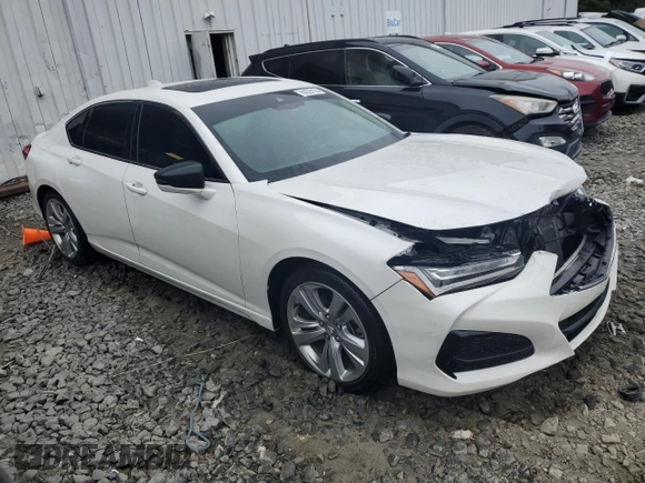 2023 Acura TLX Technology с VIN 19UUB5F45PA001850, выставлен на аукционе Copart как лот 60226135 с пробегом 54 936 миль миль и Списание • Salvage title. История ставок и продаж доступна на DreamBid. Изображение 4.