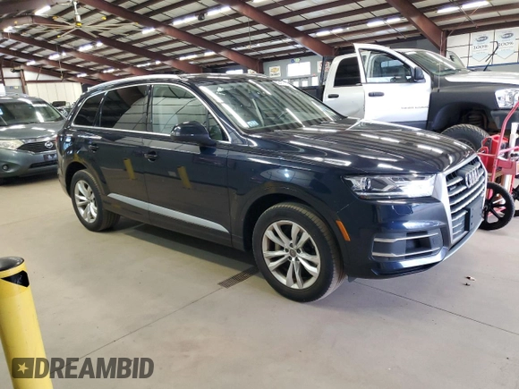 2017 Audi Q7 Premium Plus with VIN WA1LAAF78HD029250, listed as a Copart auction lot 52491135 with 141,889 mi miles and Clean title. Bid and sale history available at DreamBid. Image 4.