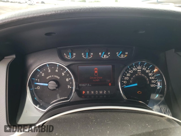 2014 Ford F-150 XL with VIN 1FTFW1CT5EFC49449, listed as a Copart auction lot 53208175 with 151,627 mi miles and Salvage title. Bid and sale history available at DreamBid. Image 9.