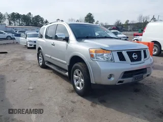 2010 Nissan Armada SE z VIN 5N1AA0NC6AN600428, wystawiony jako IAAI lot #41543565 z przebiegiem 261 072 mil mil oraz . Historia ofert i sprzedaży dostępna na DreamBid. Obrazek 1.
