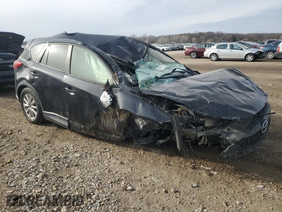 2015 Mazda CX-5 Touring with VIN JM3KE4CY4F0434425, listed as a Copart auction lot 48111255 with Not Provided miles and Salvage Title. Bid and sale history available at DreamBid. Image 4.