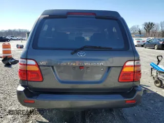 2002 Toyota Land Cruiser with VIN JTEHT05J522021862, listed as a Copart auction lot 45890725 with 180,362 mi miles and Clean Title. Bid and sale history available at carsss.com. Image 6.