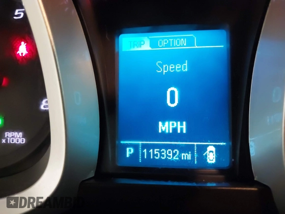 2015 Chevrolet Equinox LTZ with VIN 1GNFLHEK3FZ112717, listed as a IAAI auction lot 41389329 with 115,392 mi miles. Bid and sale history available at carsss.com. Image 15.