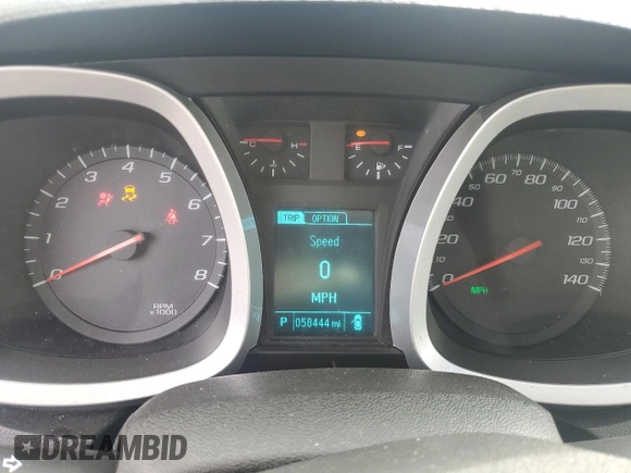 2017 Chevrolet Equinox LT with VIN 2GNALCEK0H6221549, listed as a Copart auction lot 50451095 with 58,444 mi miles and Salvage Title. Bid and sale history available at DreamBid. Image 9.