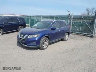 2017 Nissan Rogue SL with VIN 5N1AT2MT3HC823541, listed as a IAAI auction lot 41784901 with 157,840 mi miles. Bid and sale history available at carsss.com. Image 2.