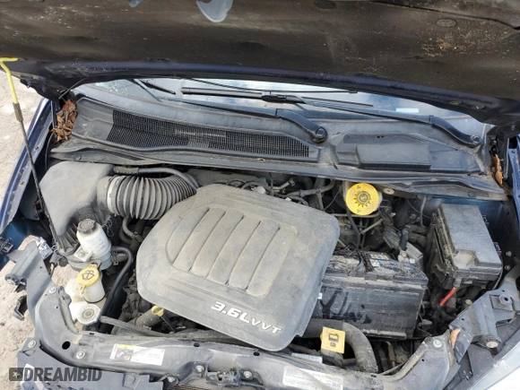 2017 Dodge Grand Caravan SE with VIN 2C4RDGBG8HR682867, listed as a Copart auction lot 47192325 with 107,667 mi miles and Salvage Title. Bid and sale history available at carsss.com. Image 13.