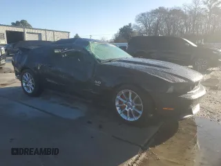 2011 Ford Mustang GT with VIN 1ZVBP8CFXB5148971, listed as a Copart auction lot 43410075 with 150,070 mi miles and Salvage Title. Bid and sale history available at carsss.com. Image 4.