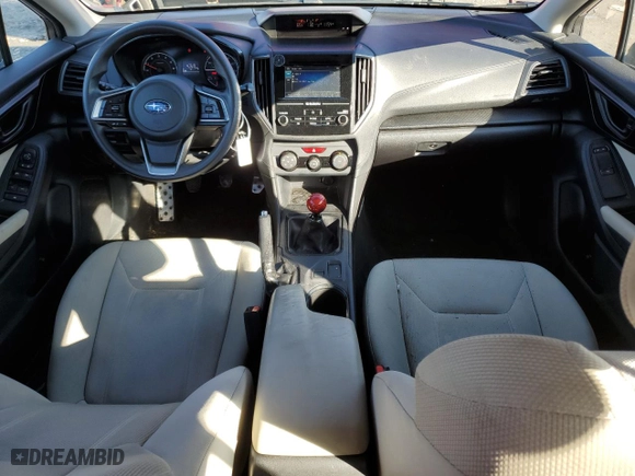 2017 Subaru Impreza with VIN 4S3GKAA6XH1607224, listed as a Copart auction lot 85237284 with 62,930 mi miles and Salvage Title. Bid and sale history available at carsss.com. Image 8.