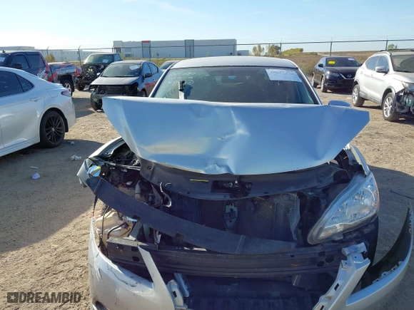 2015 Nissan Sentra S with VIN 3N1AB7AP9FY341143, listed as a IAAI auction lot 40657393 with 134,986 mi miles. Bid and sale history available at carsss.com. Image 6.