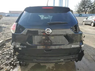 2016 Nissan Rogue SV with VIN KNMAT2MV3GP602356, listed as a Copart auction lot 50409235 with 170,508 mi miles and Salvage Title. Bid and sale history available at carsss.com. Image 6.