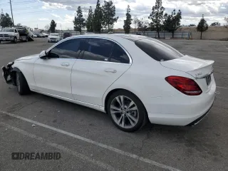 2015 Mercedes-Benz C-Class C 300 with VIN 55SWF4JB5FU064947, listed as a Copart auction lot 51788075 with 69,378 mi miles and Salvage Title. Bid and sale history available at carsss.com. Image 2.