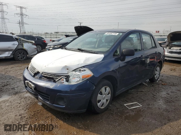 2010 Nissan Versa 1.6 with VIN 3N1CC1AP6AL403333, listed as a Copart auction lot 46492115 with 146,648 mi miles and Salvage Title. Bid and sale history available at carsss.com. Image 1.