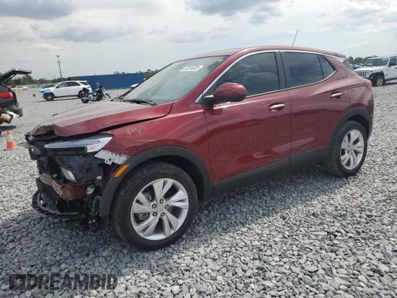 2024 Buick Encore GX Preferred with VIN KL4AMBSL5RB185587, listed as a Copart auction lot 55516535 with 8,128 mi miles and Salvage title. Bid and sale history available at DreamBid. Image 1.