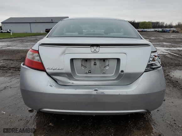 2010 Honda Civic Cpe LX with VIN 2HGFG1B62AH538310, listed as a Copart auction lot 51435645 with 183,112 mi miles and Salvage Title. Bid and sale history available at carsss.com. Image 6.