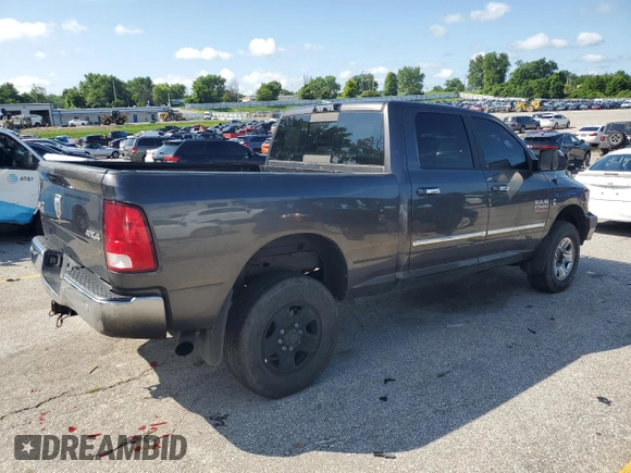 2017 Ram 2500 Big Horn with VIN 3C6UR5DL9HG700543, listed as a Copart auction lot 61017195 with 341,714 mi miles and Salvage title. Bid and sale history available at DreamBid. Image 3.
