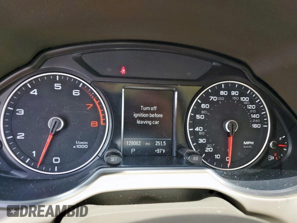 2015 Audi Q5 Premium Plus with VIN WA1LFAFP5FA145408, listed as a Copart auction lot 60108735 with 129,062 mi miles and Clean title. Bid and sale history available at DreamBid. Image 9.
