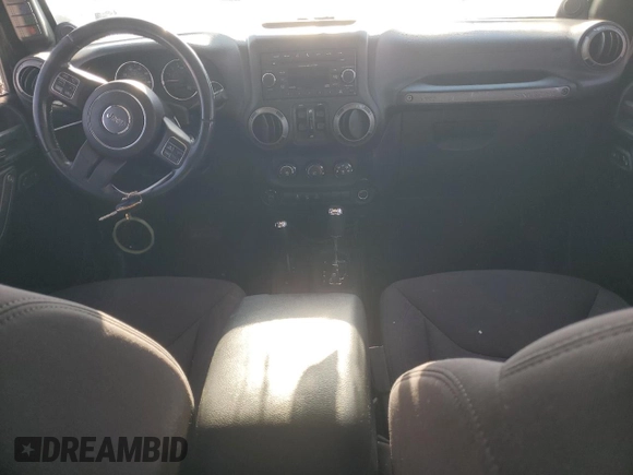 2013 Jeep Wrangler Unlimited Sport with VIN 1C4BJWDG7DL621806, listed as a Copart auction lot 87604805 with 158,885 mi miles and Salvage title. Bid and sale history available at DreamBid. Image 8.