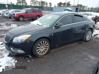 2011 Buick Regal CXL RL6 with VIN W04GU5GC4B1007234, listed as a IAAI auction lot 41550941 with 999,999 mi miles. Bid and sale history available at carsss.com. Image 2.