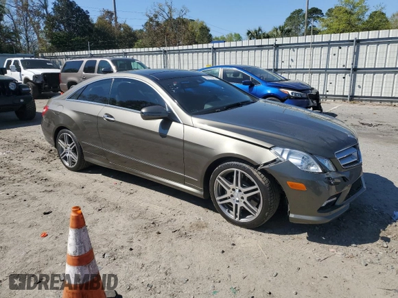 2010 Mercedes-Benz E-Class E 550 with VIN WDDKJ7CBXAF005402, listed as a Copart auction lot 50709365 with 75,731 mi miles and Salvage Title. Bid and sale history available at carsss.com. Image 4.