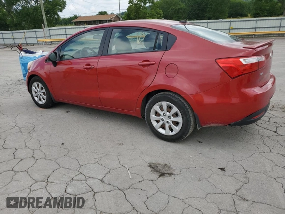 2013 Kia Rio EX with VIN KNADN4A39D6295795, listed as a Copart auction lot 56565145 with 108,074 mi miles and Clean title. Bid and sale history available at DreamBid. Image 2.