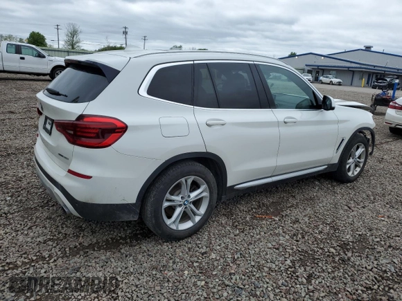 2020 BMW X3 xDrive30i z VIN 5UXTY5C05LLT32175, wystawiony jako Copart lot #57466715 z przebiegiem 49 575 mil mil oraz Szkoda całkowita • Salvage title. Historia ofert i sprzedaży dostępna na DreamBid. Obrazek 3.
