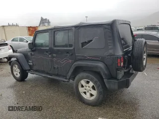 2009 Jeep Wrangler Unlimited X with VIN 1J4GA39119L755818, listed as a Copart auction lot 47886245 with 187,972 mi miles and Salvage Title. Bid and sale history available at carsss.com. Image 2.