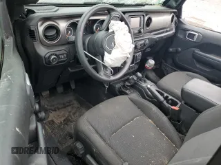 2020 Jeep Wrangler Sport S with VIN 1C4GJXAG4LW247149, listed as a Copart auction lot 51600935 with 49,648 mi miles and Salvage title. Bid and sale history available at DreamBid. Image 8.