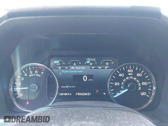 2015 Ford F-150 XL with VIN 1FTEW1CG0FFA55038, listed as a IAAI auction lot 41968878 with 50,189 mi miles and . Bid and sale history available at DreamBid. Image 7.