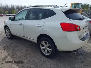 2011 Nissan Rogue SV with VIN JN8AS5MT8BW155447, listed as a IAAI auction lot 41810795 with 173,874 mi miles. Bid and sale history available at carsss.com. Image 3.