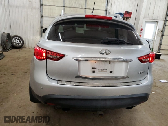 2012 Infiniti FX with VIN JN8AS1MW2CM153273, listed as a Copart auction lot 49504415 with 134,649 mi miles and Salvage Title. Bid and sale history available at carsss.com. Image 6.