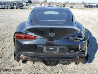 2020 Toyota GR Supra 3.0 with VIN WZ1DB4C0XLW025666, listed as a Copart auction lot 87545075 with 18,840 mi miles and Salvage Title. Bid and sale history available at carsss.com. Image 6.