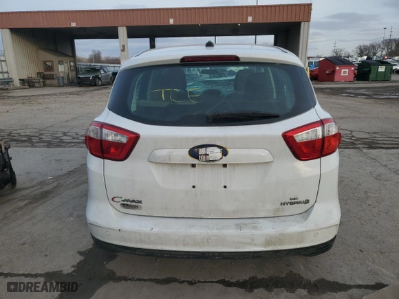 2013 Ford C-Max Hybrid SE with VIN 1FADP5AU6DL508947, listed as a Copart auction lot 43776205 with 0 mi miles and Clean Title. Bid and sale history available at carsss.com. Image 6.