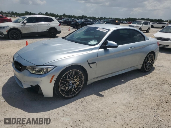 2017 BMW M4 with VIN WBS3U9C51HP970609, listed as a Copart auction lot 63874174 with 34,063 mi miles and Non Repairable. Bid and sale history available at carsss.com. Image 1.
