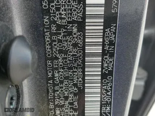 2016 Toyota Prius Two with VIN JTDKBRFU9G3016823, listed as a Copart auction lot 54855685 with 217,132 mi miles and Clean Title. Bid and sale history available at carsss.com. Image 12.