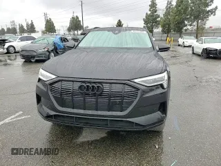2023 Audi e-tron Premium Plus with VIN WA1LAAGE4PB024702, listed as a Copart auction lot 49175705 with 8,780 mi miles and Salvage title. Bid and sale history available at DreamBid. Image 12.